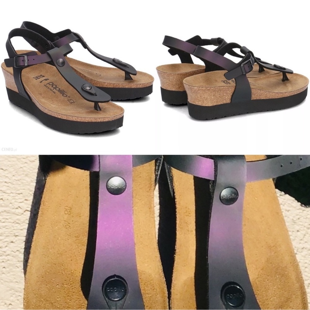 Papillio Birkenstock Black Sandals - Picture 13 of 16